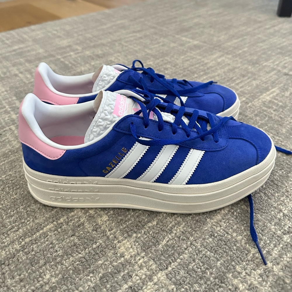 Adidas Gazelle Platform Bold Lucid Blue